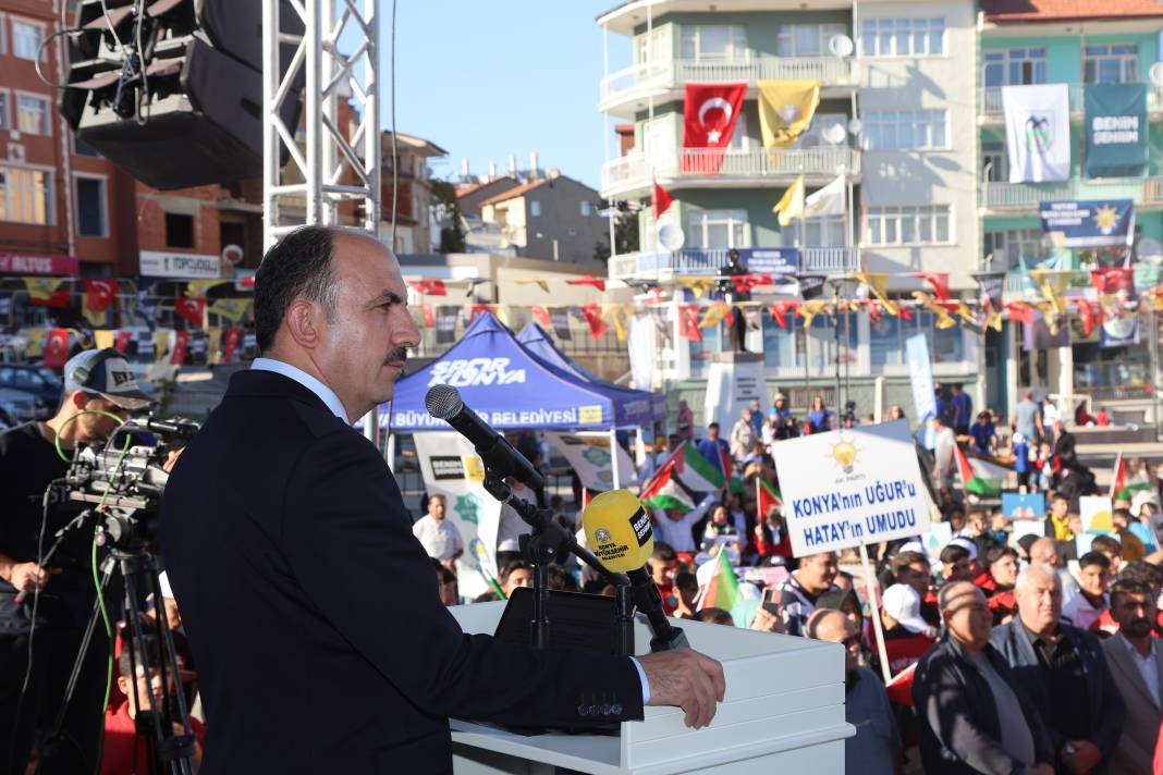 Konya’ya yeni meydan yapıldı 5